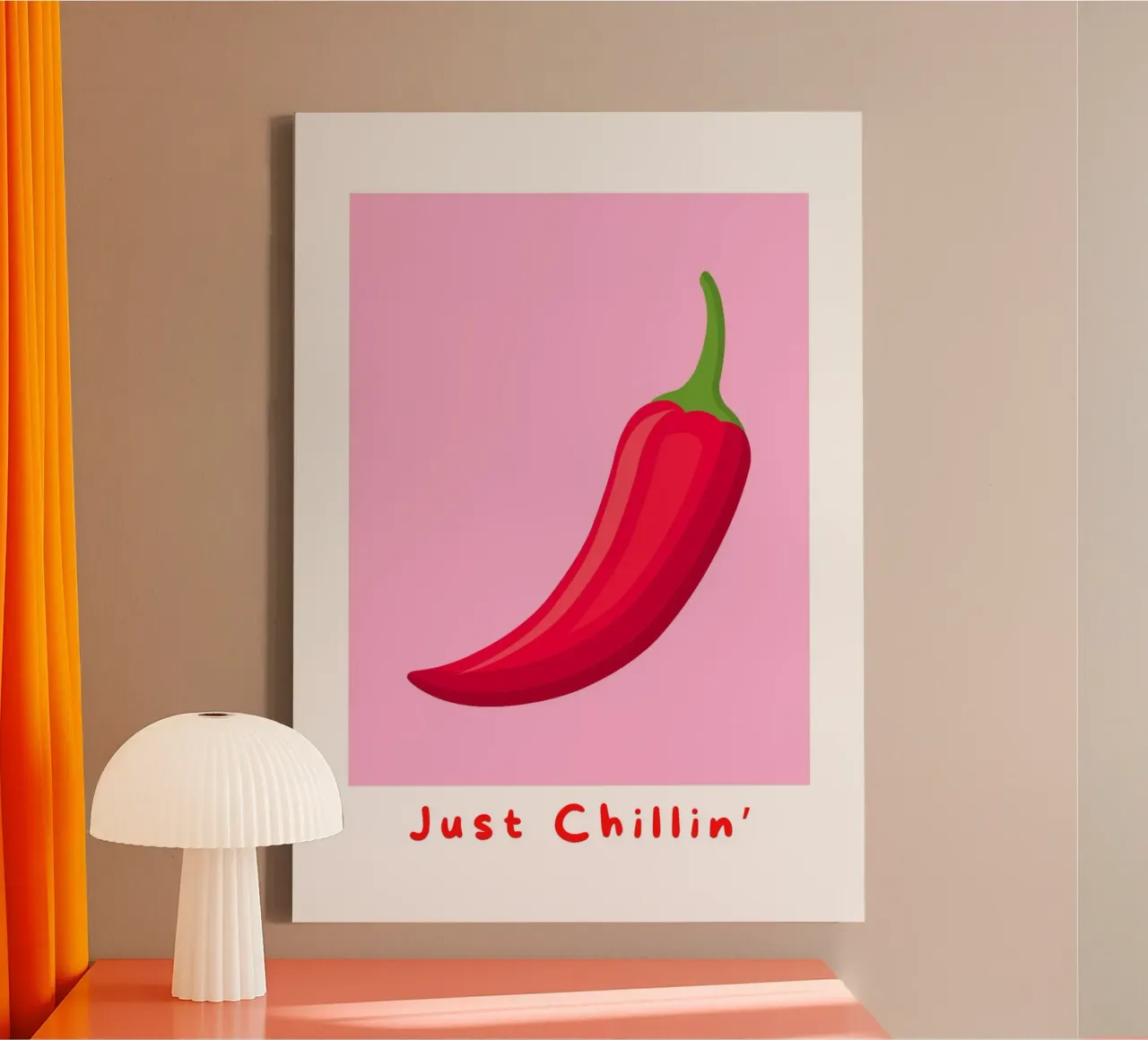 Just Cillin' tela con Cornice a cassetta da ChrissisCreations
