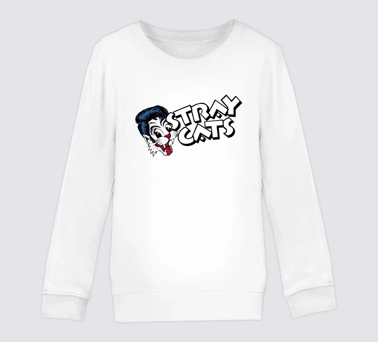 Stray Cats kids sweatshirt by myxzyptlx