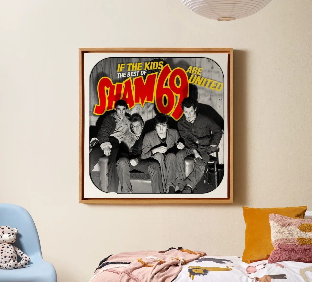 Sham 69 - If The Kids Are United canvas by myxzyptlx
