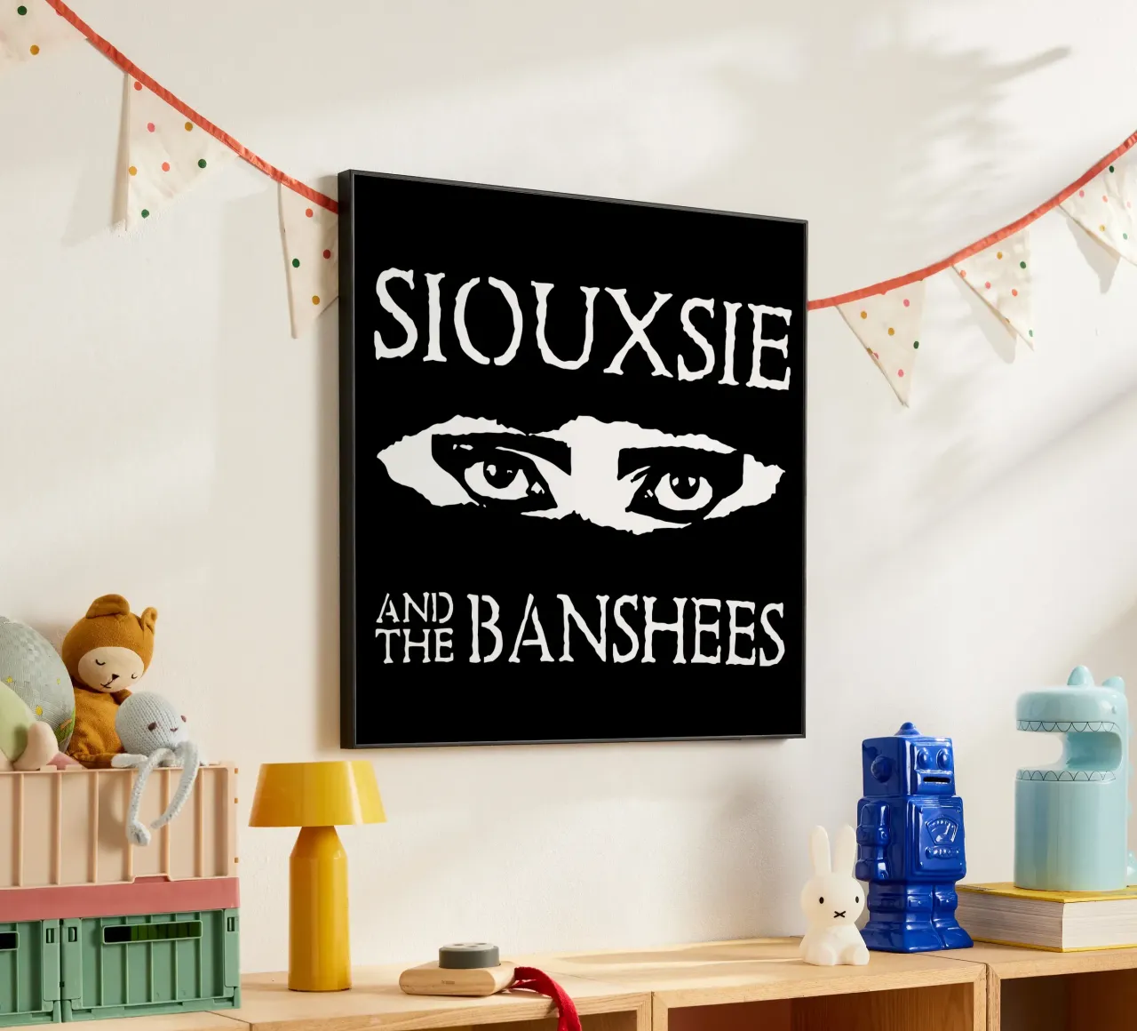 Siouxsie and the Banshees alu-dibond by myxzyptlx