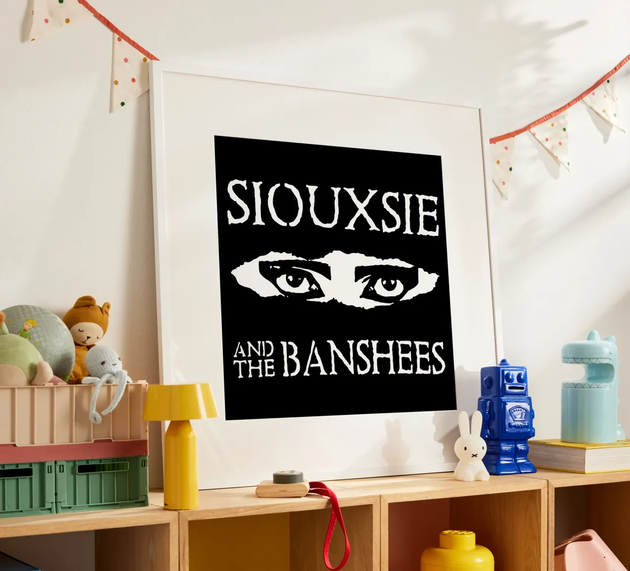 Siouxsie and the Banshees poster avec cadre en aluminium de myxzyptlx