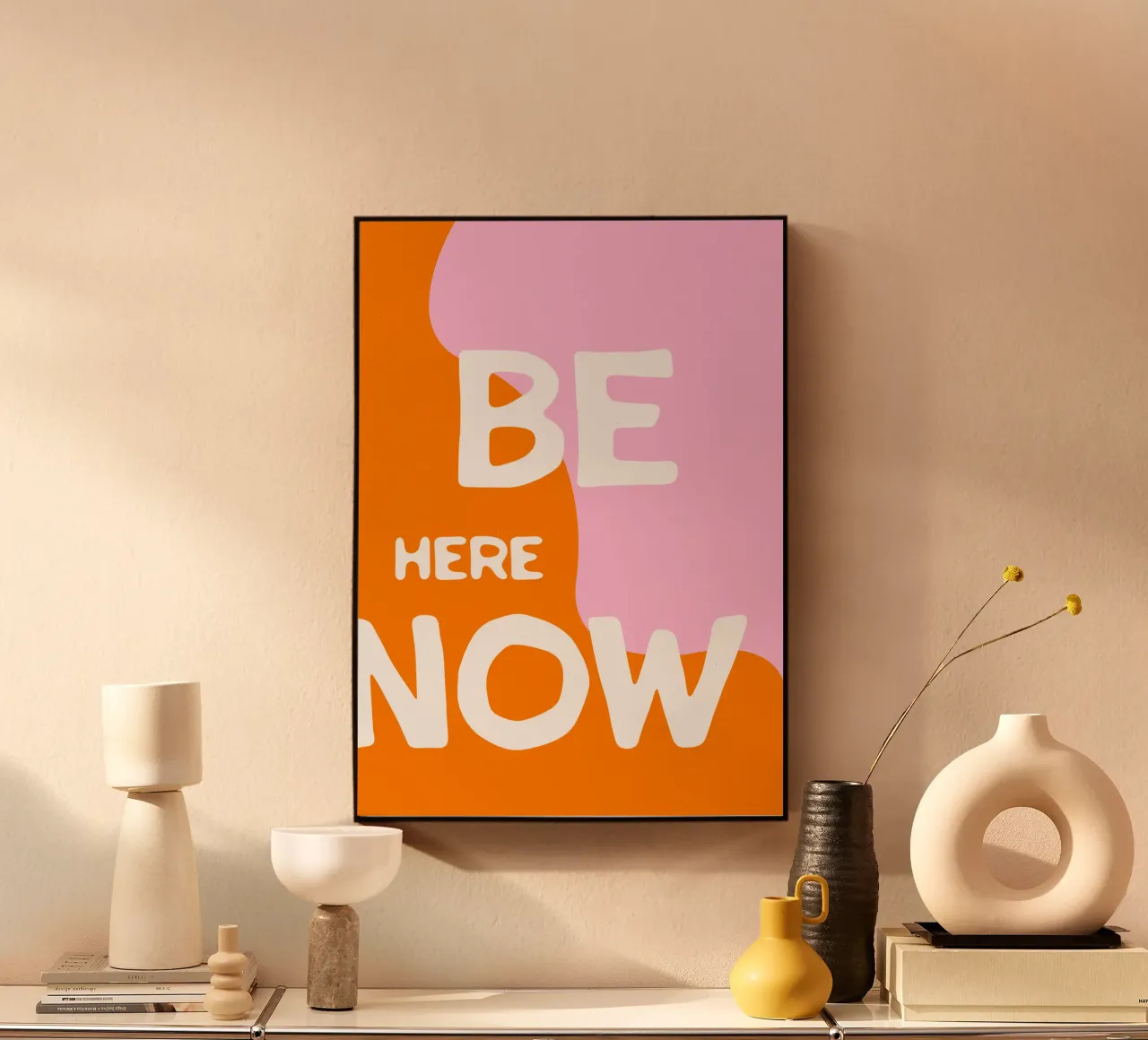 be here now plexiglass da be.