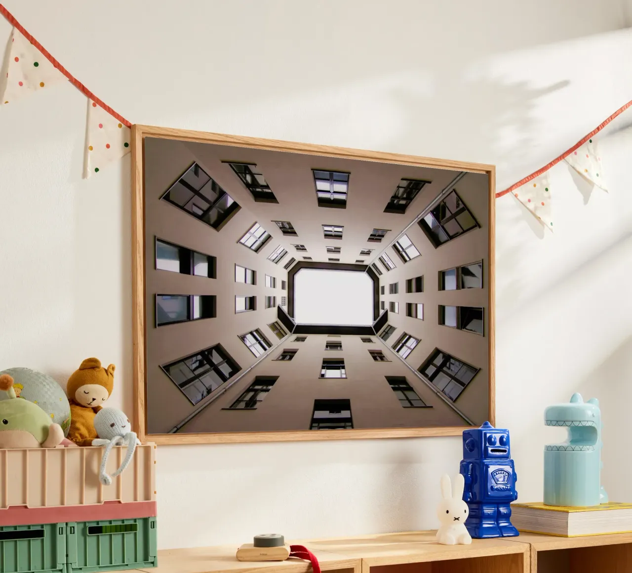 Hinterhof 60 plexiglass da Marc Gruninger