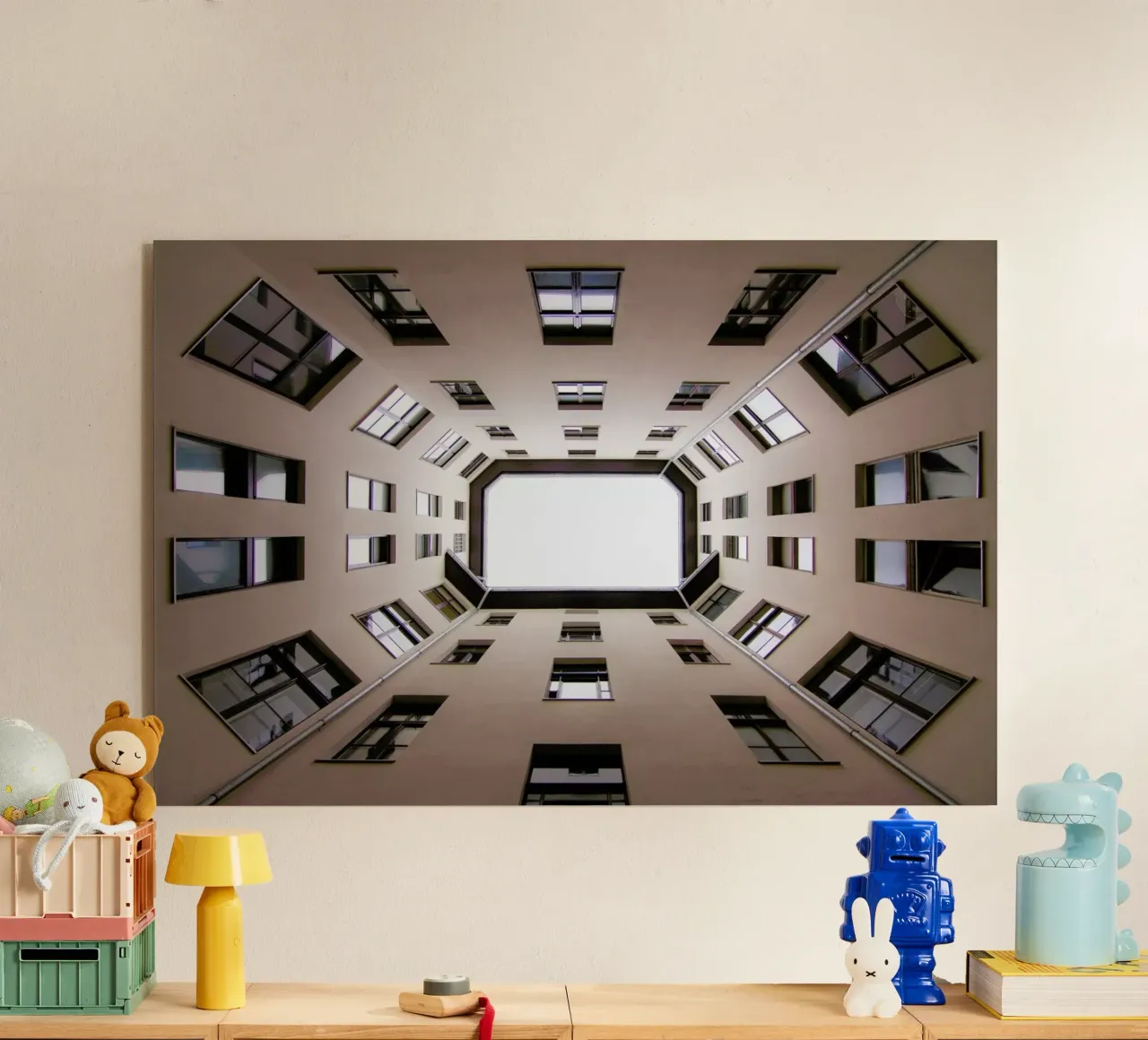 Hinterhof 60 plexiglass da Marc Gruninger