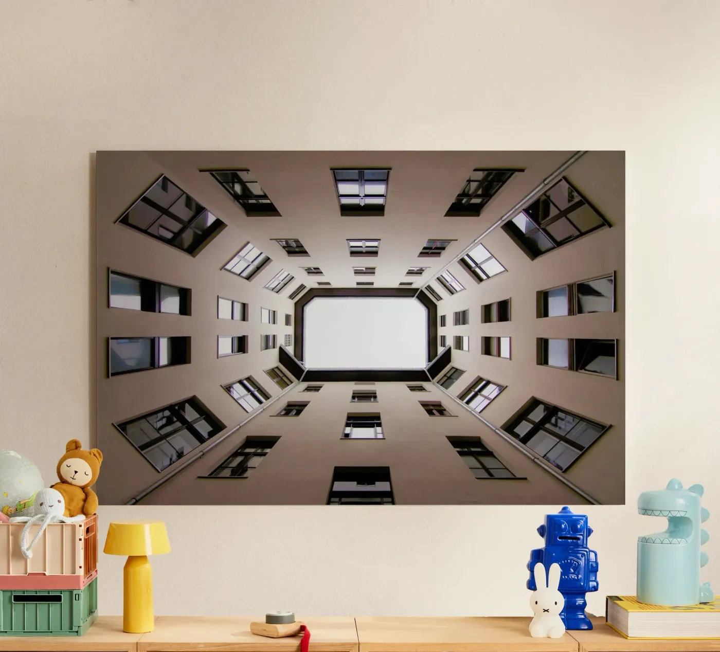 Hinterhof 60 plexiglass da Marc Gruninger