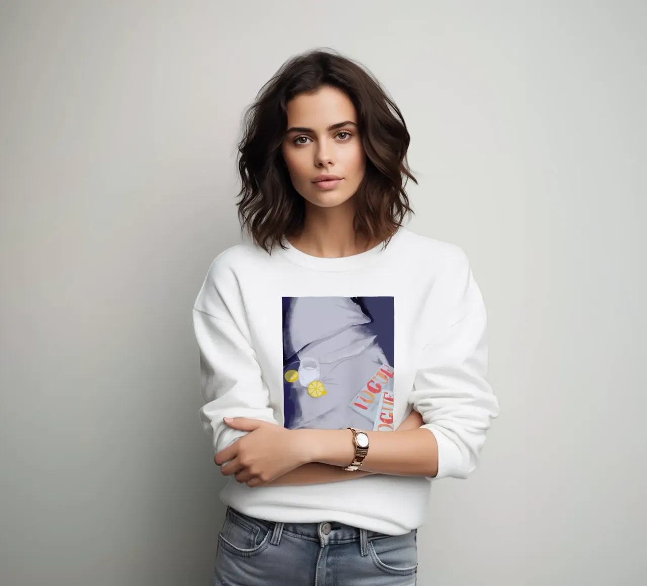 Vogue felpa da Pure