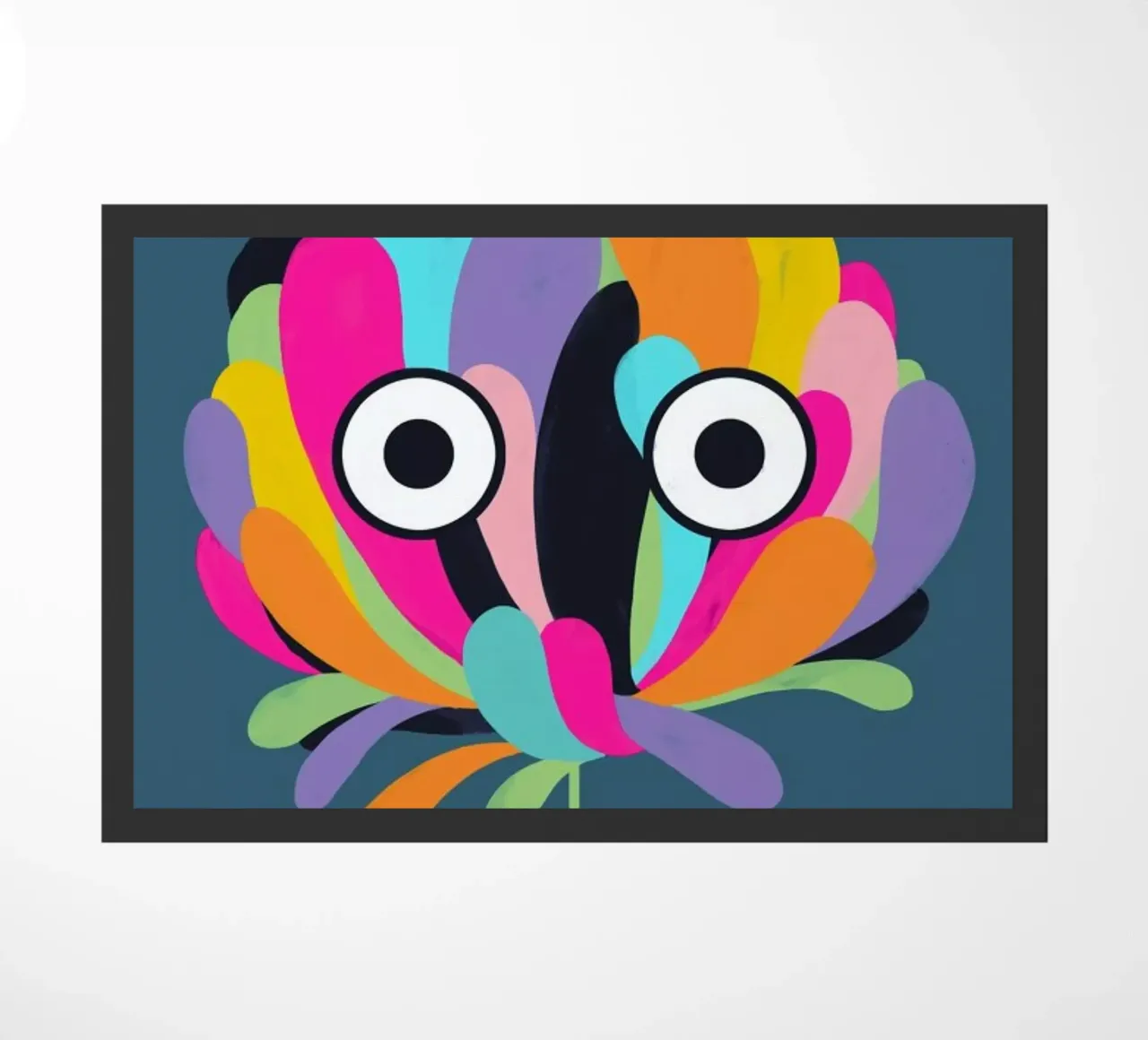 Curious Colorful Flower zerbino da Doozal