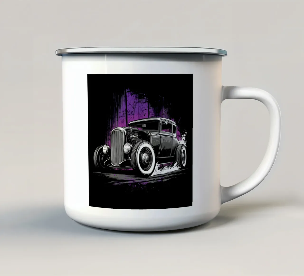Hotrod 2 tazza in smalto da Imagine