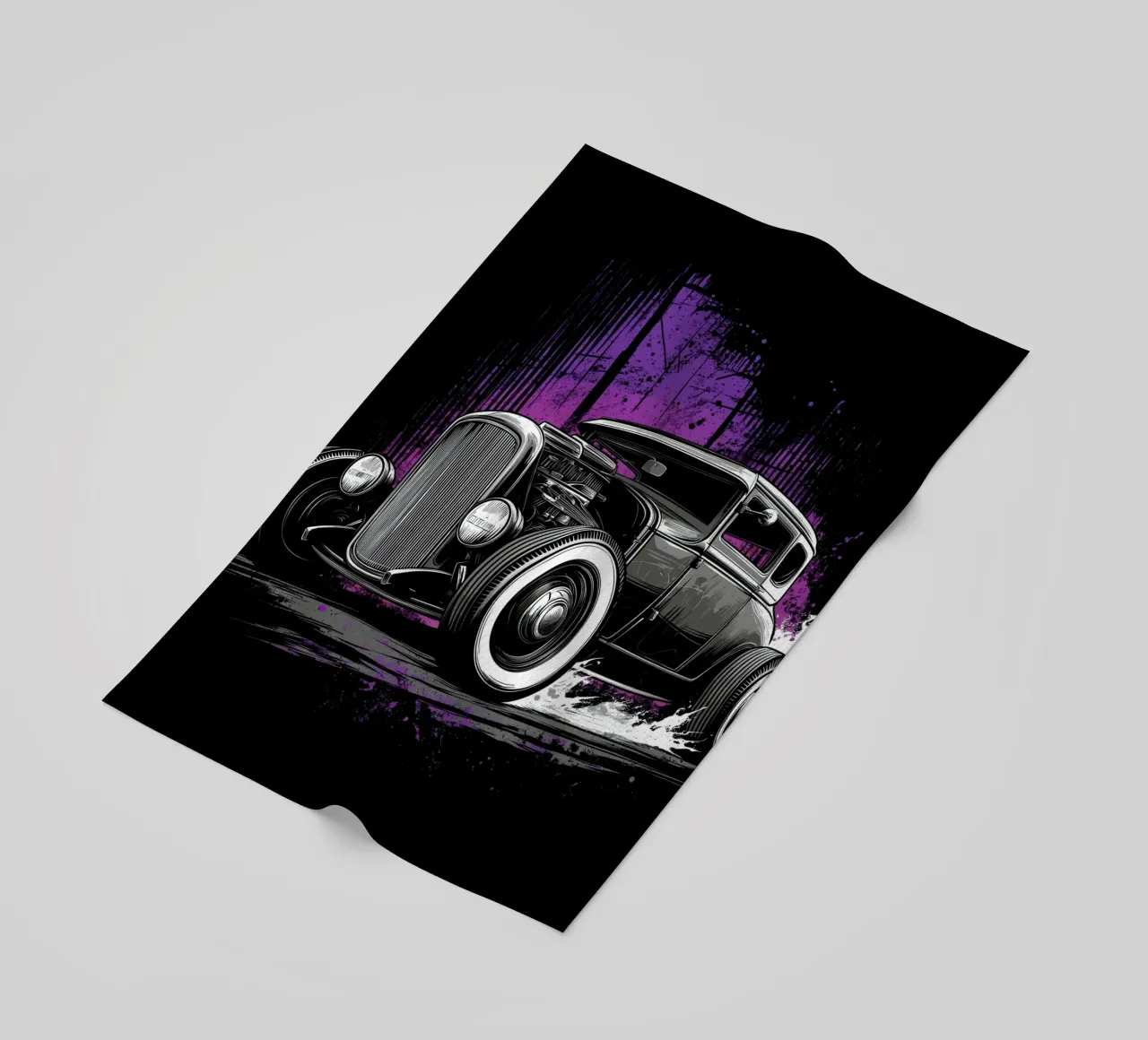 Hotrod 2 beach towel by Imagine