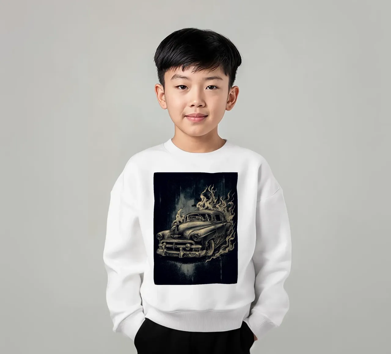 Hotrod 3 kids sweatshirt by Imagine