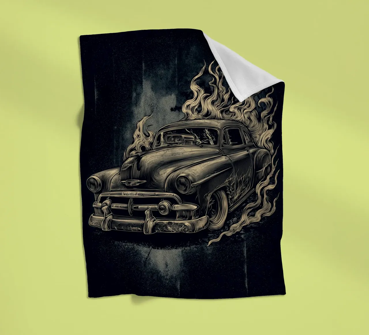 Hotrod 3 fleece blanket by Imagine