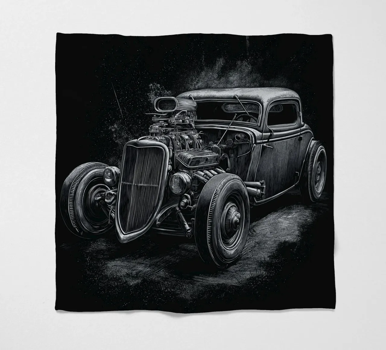Hotrod 4 coperta in pile da Imagine