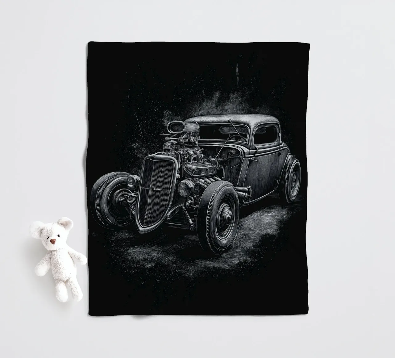 Hotrod 4 coperta in pile da Imagine