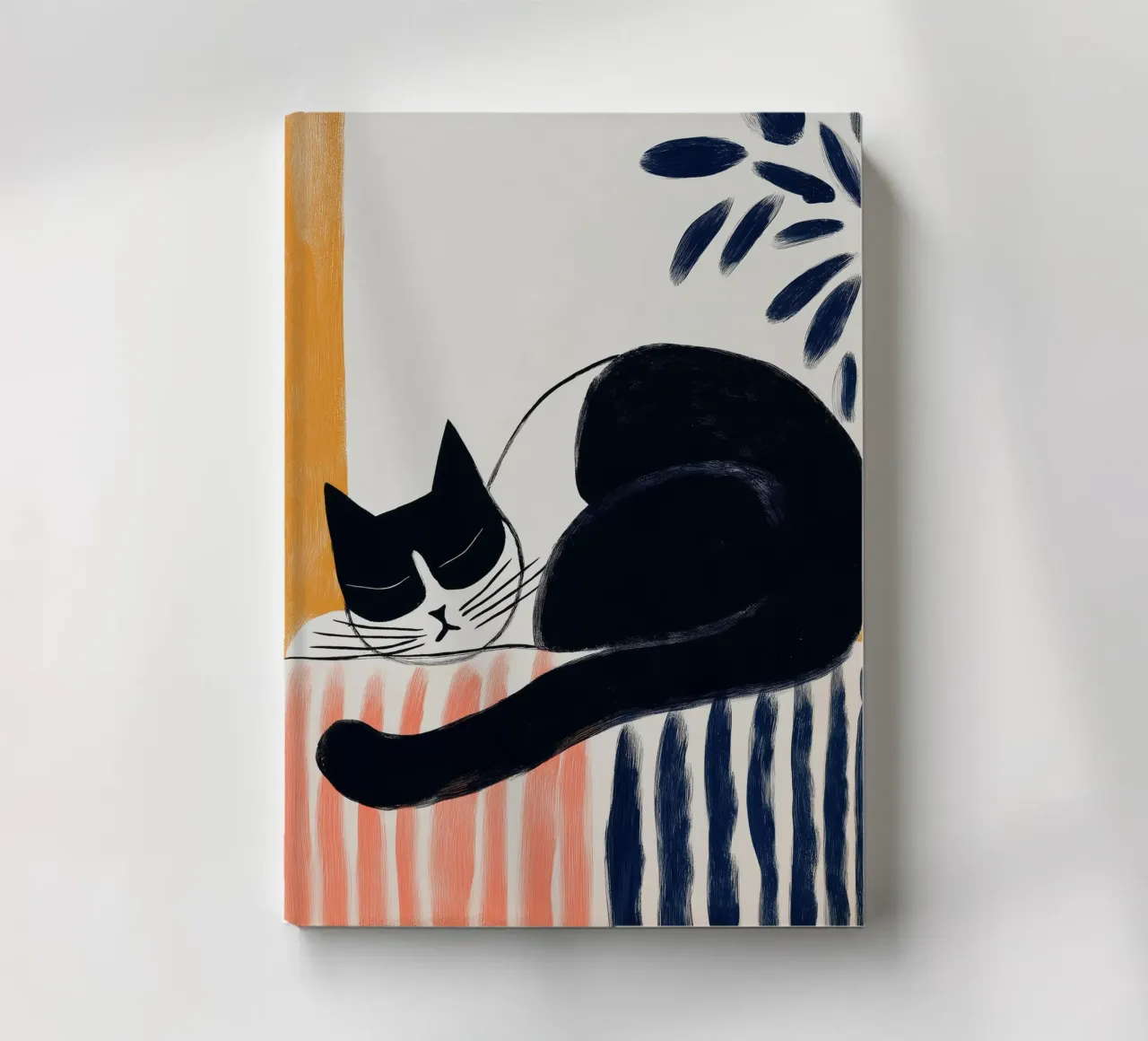 Sleeping cat notebook by Imagine