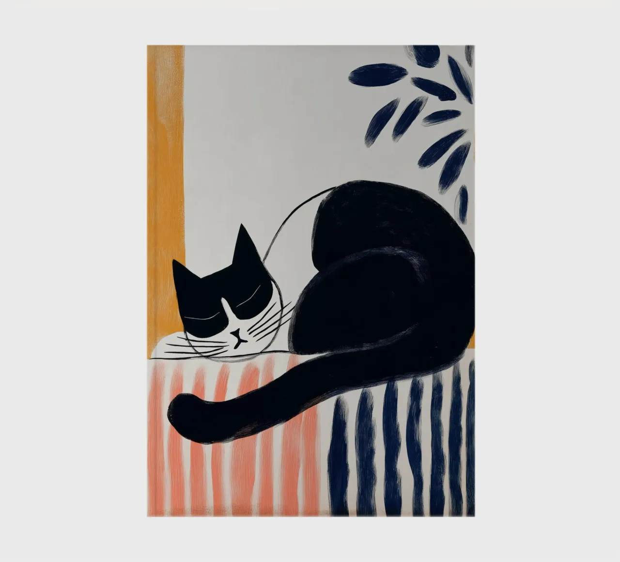 Sleeping cat notebook by Imagine