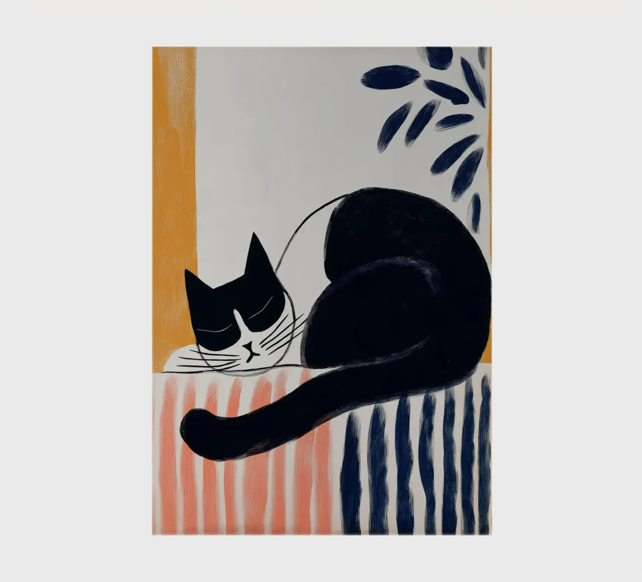 Sleeping cat notebook by Imagine