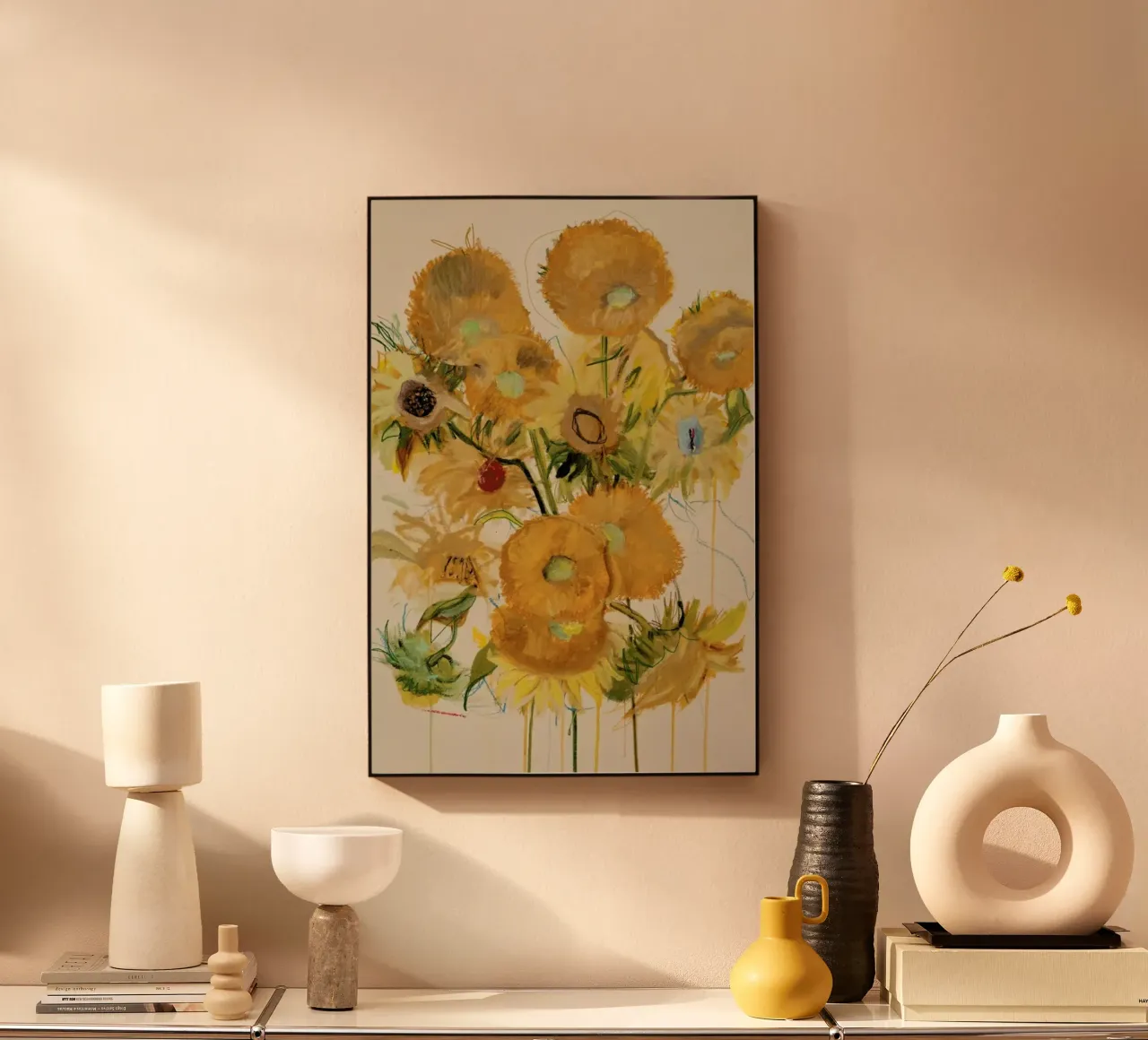 Vincents Flowers forex plate by Leigh Viner