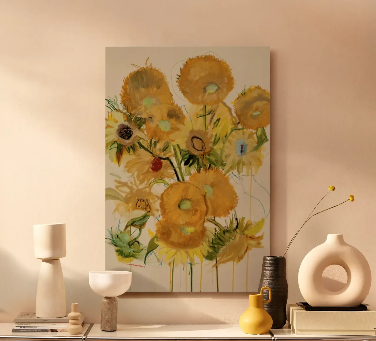 Vincents Flowers forex plate by Leigh Viner