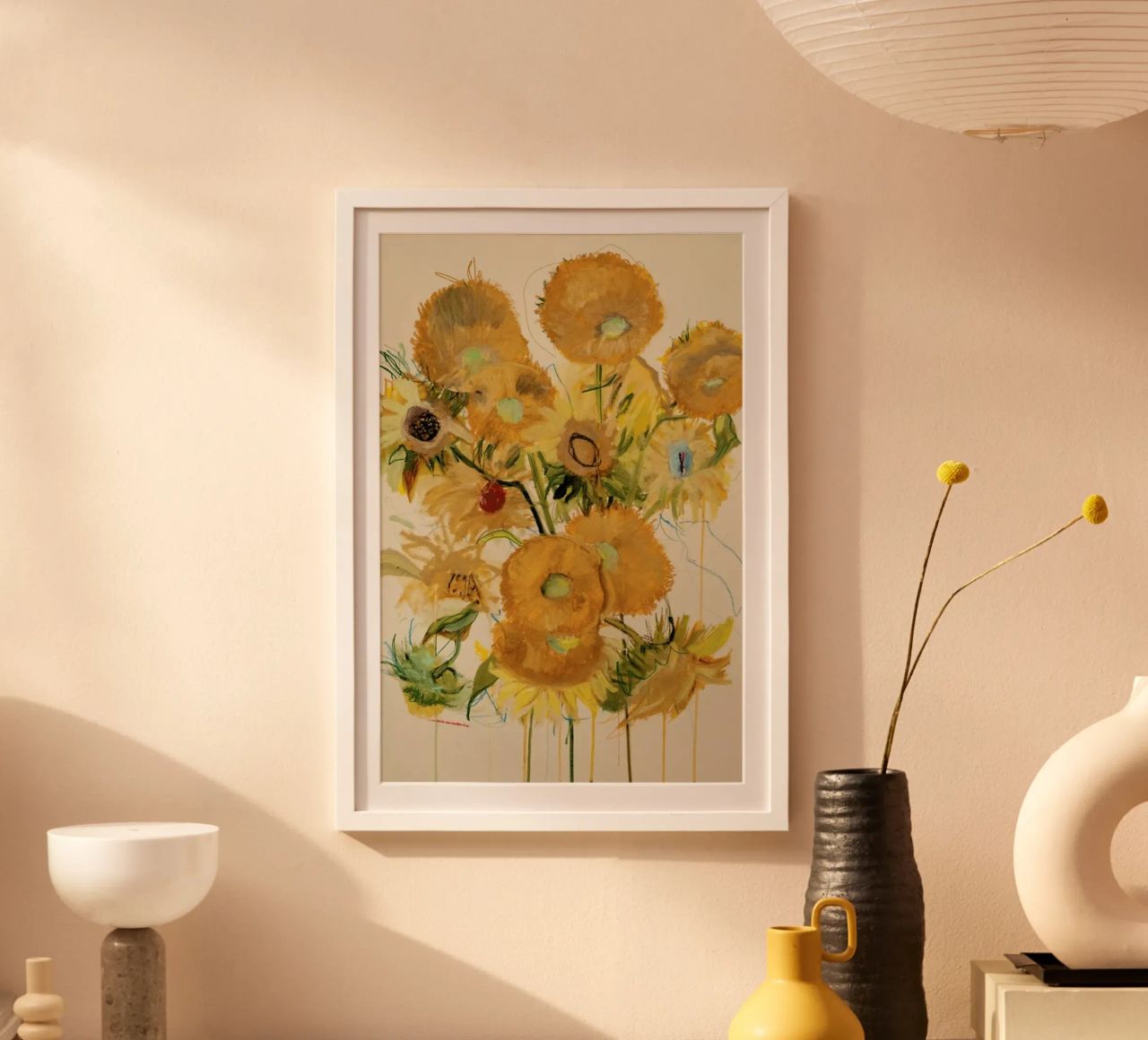 Vincents Flowers poster by Leigh Viner