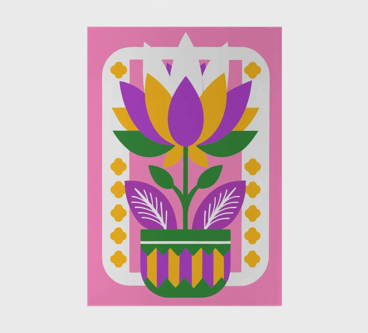 Flower Pot notebook by FLOWER PLACE SHOP