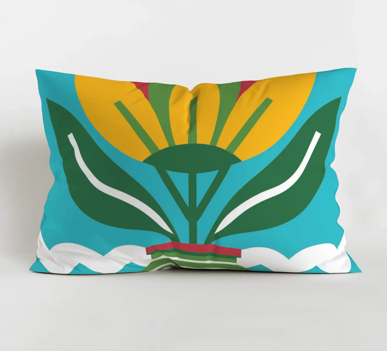 Flower Pot decorative cushion by FLOWER PLACE SHOP