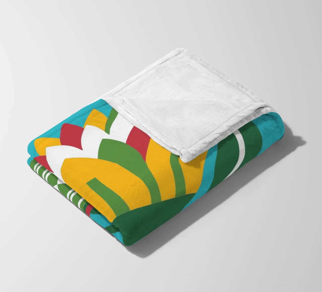 Flower Pot fleece blanket by FLOWER PLACE SHOP