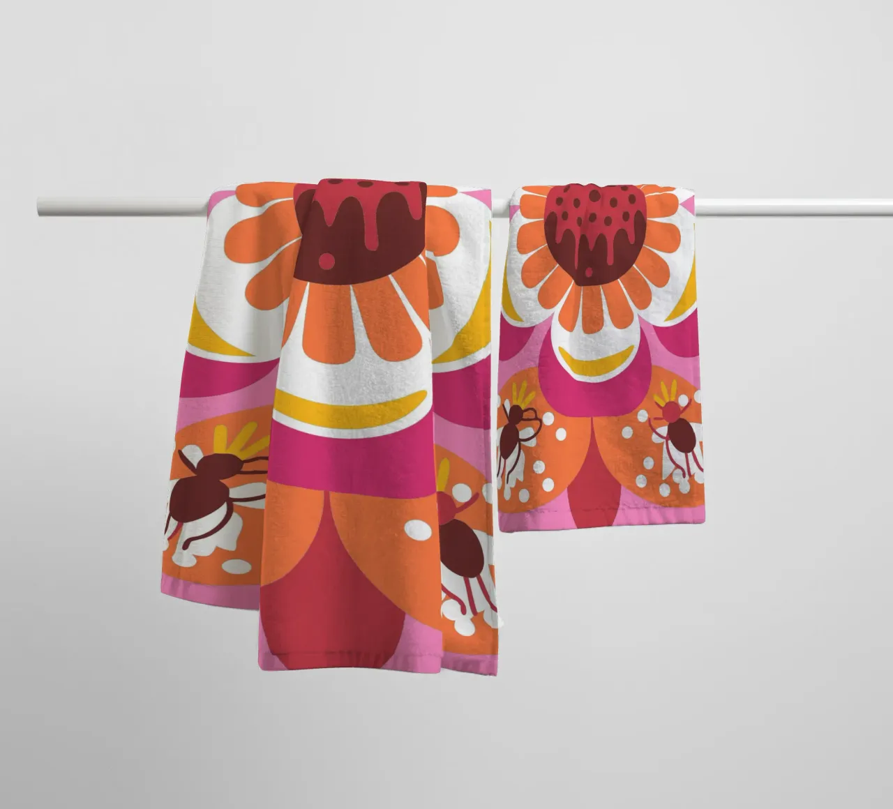 fiori di rafflesia asciugamano da bagno da FLOWER PLACE SHOP