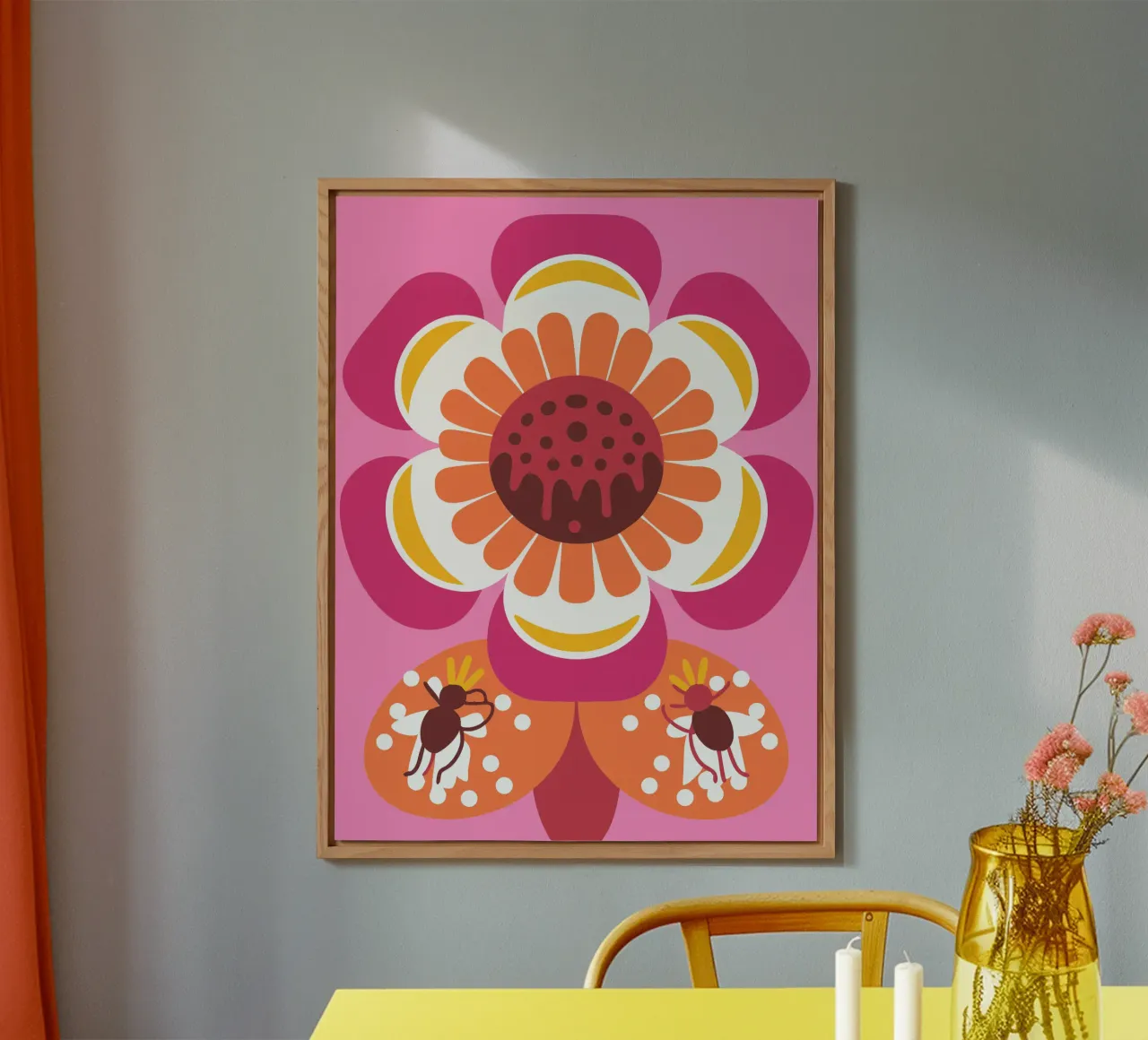 fiori di rafflesia alluminio dibond da FLOWER PLACE SHOP