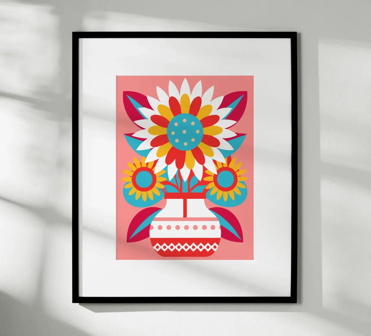 Potted Sunflowers poster by FLOWER PLACE SHOP