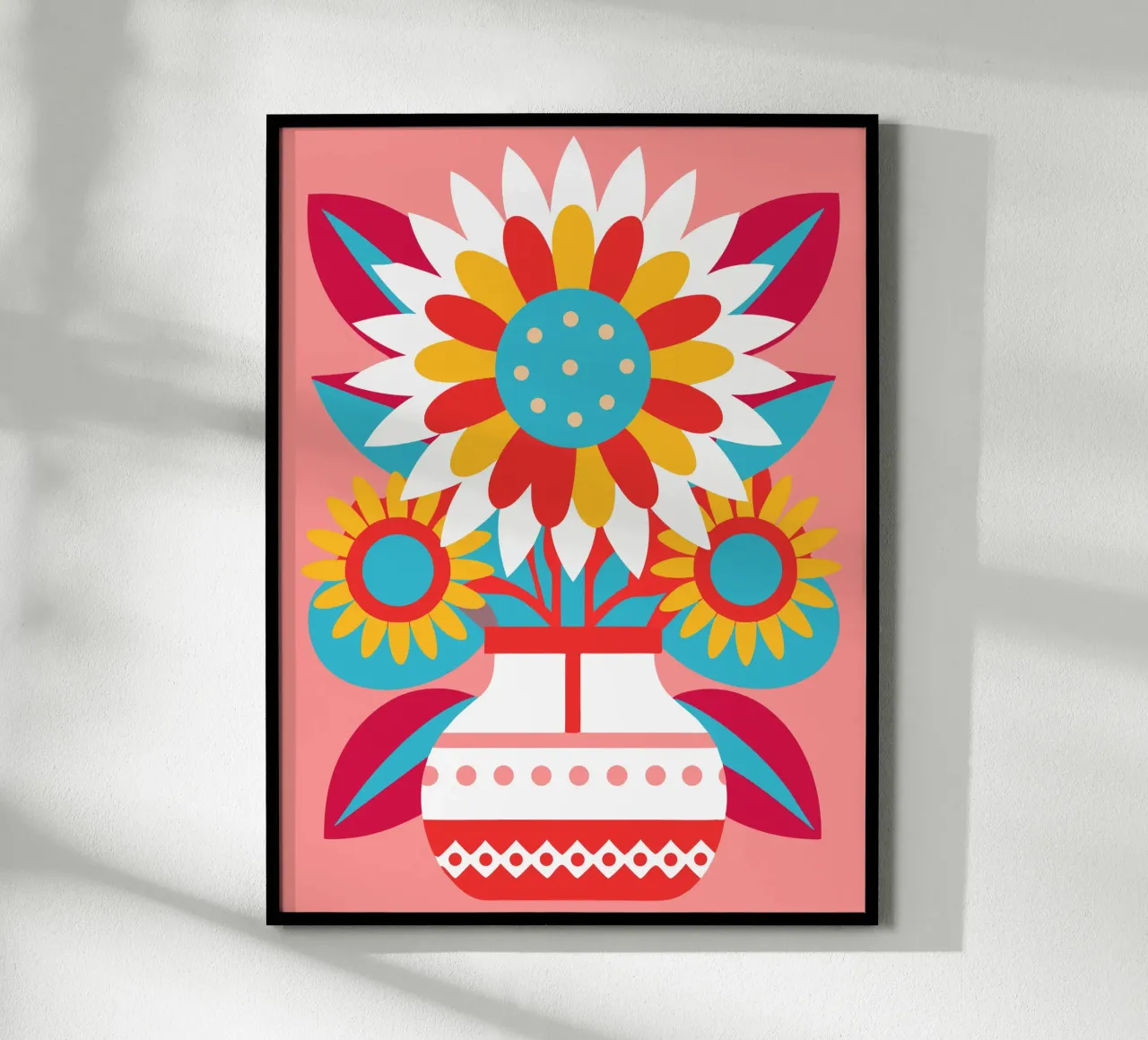 Potted Sunflowers poster by FLOWER PLACE SHOP