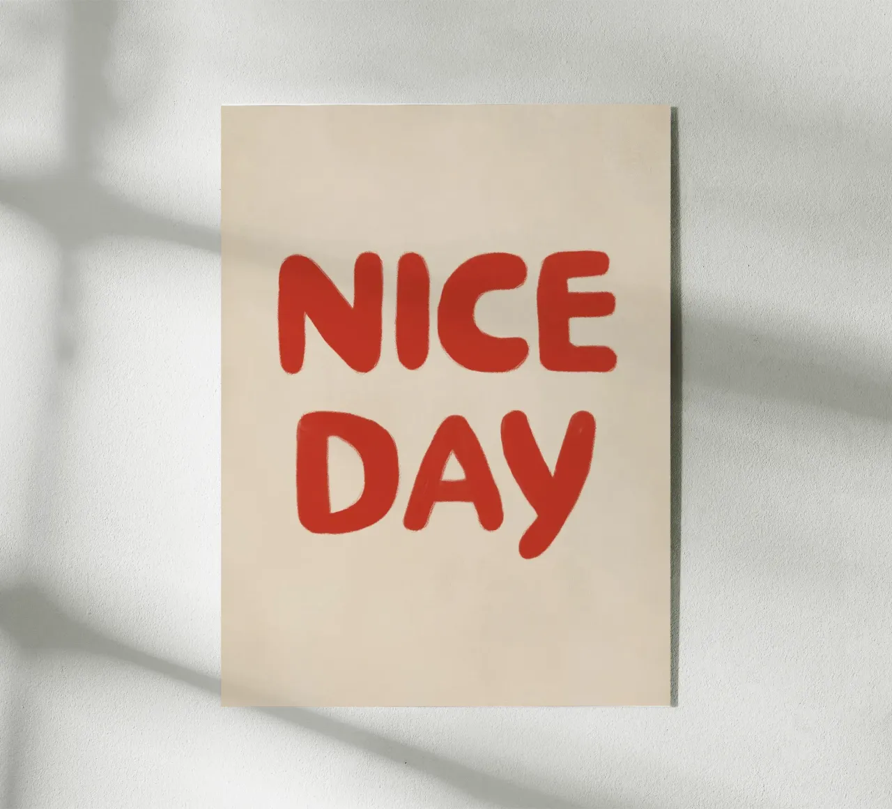 Nice Day, little moments of happiness acrylic glass by Carinaprint