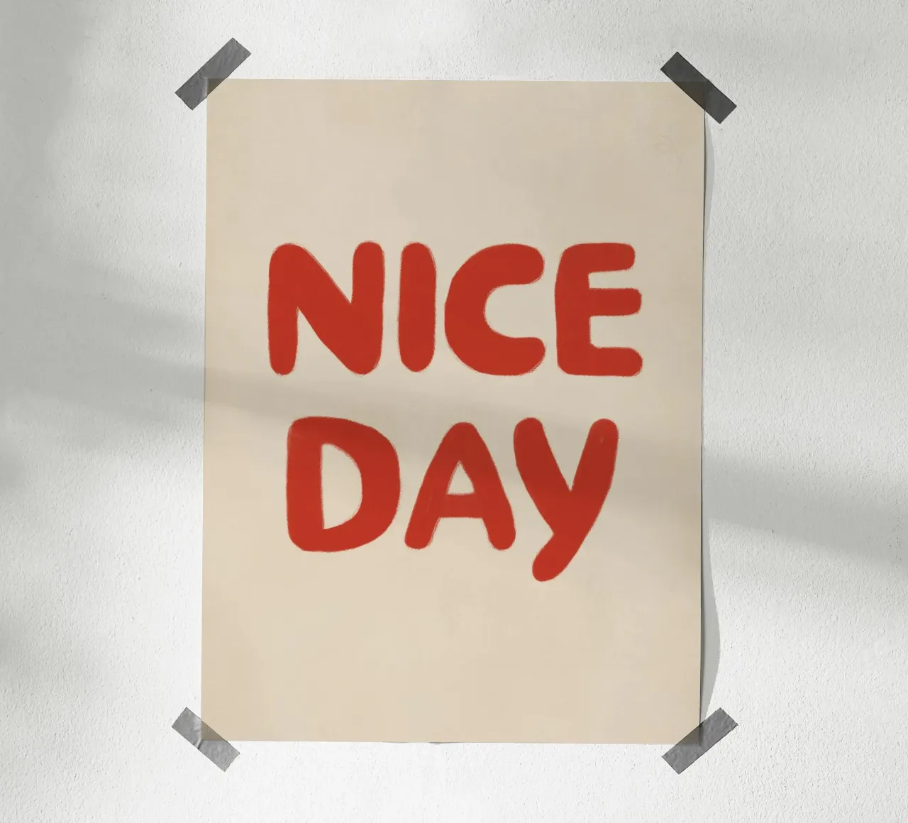 Bella giornata, piccoli momenti di felicità poster con telaio in alluminio da Carinaprint