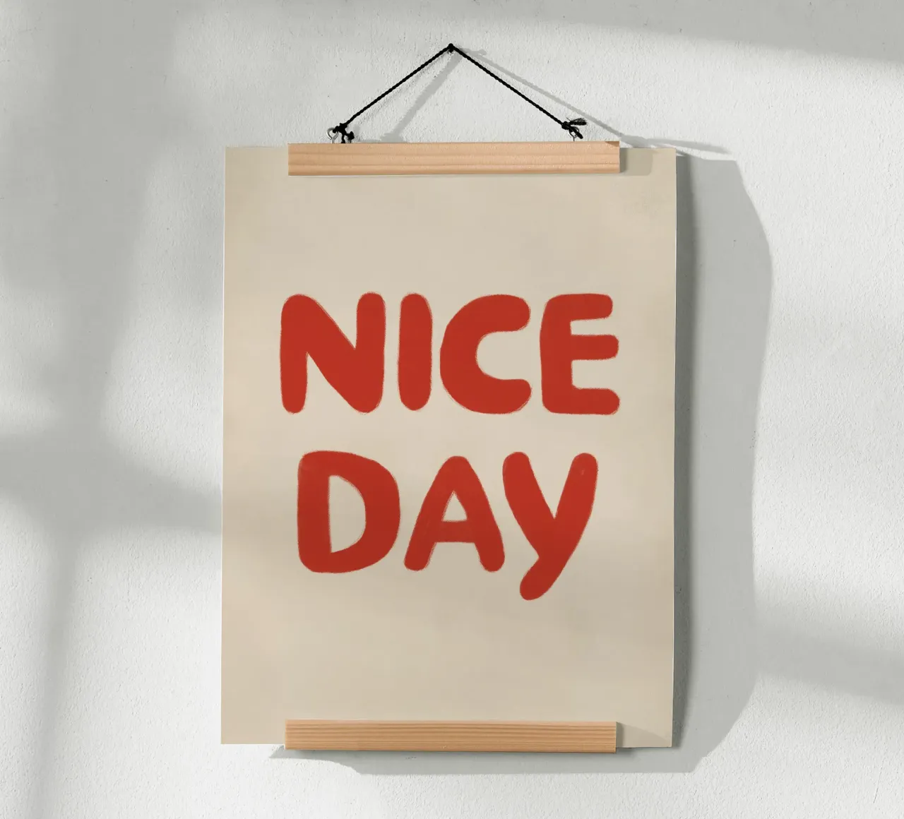Bella giornata, piccoli momenti di felicità poster con telaio in alluminio da Carinaprint