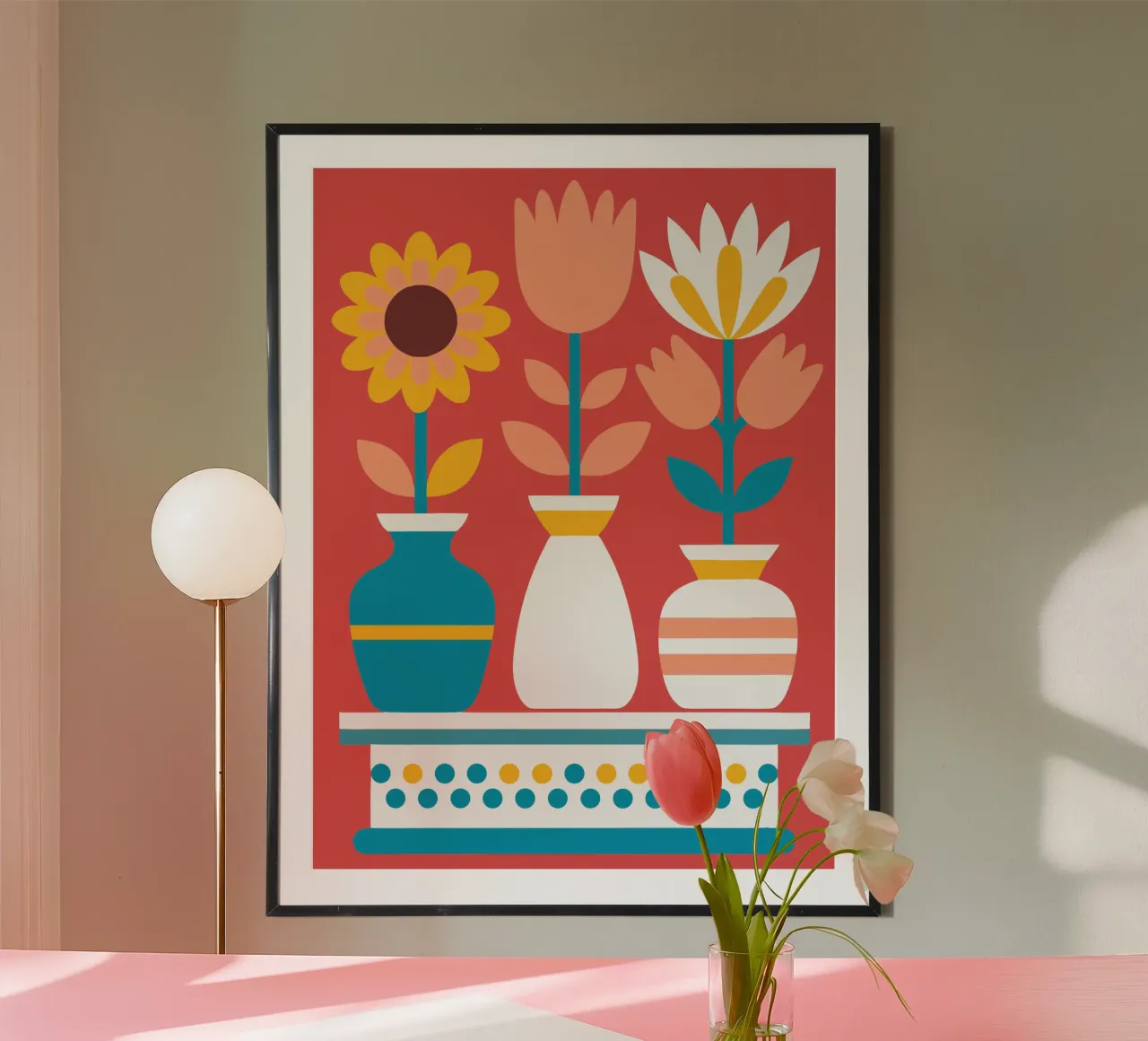Three Flower Vases hahnemühle by FLOWER PLACE SHOP