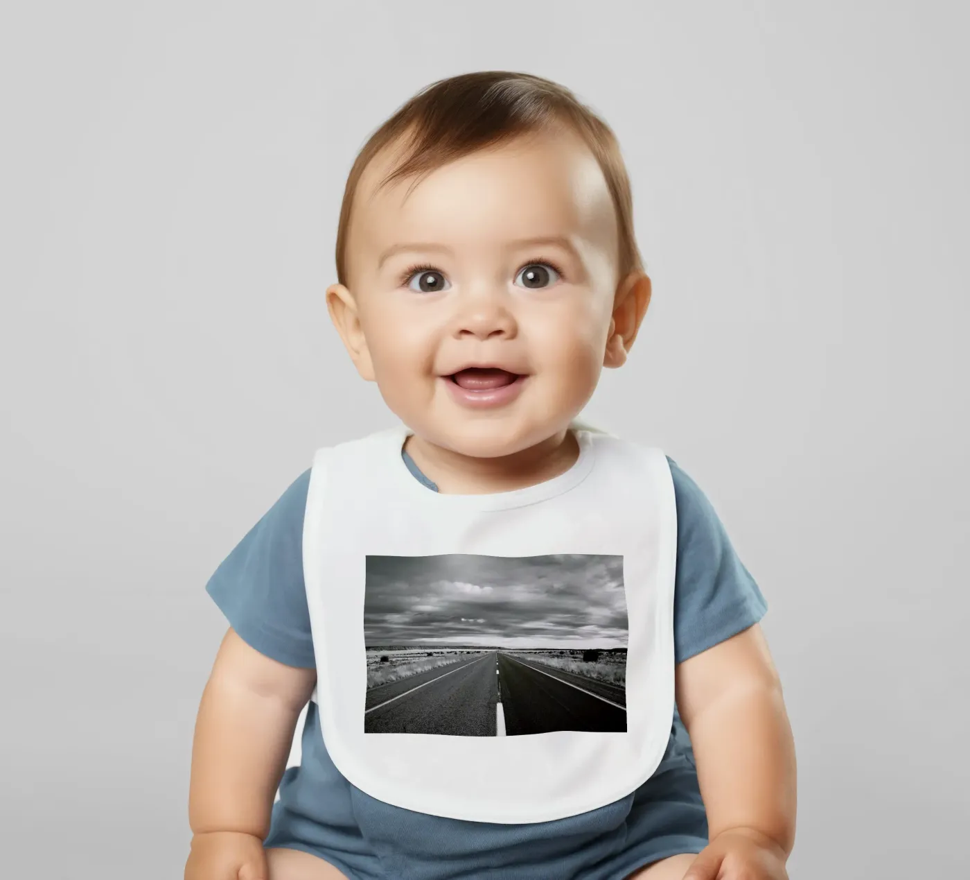 Open Roads Babylätzchen von Marc Gruninger