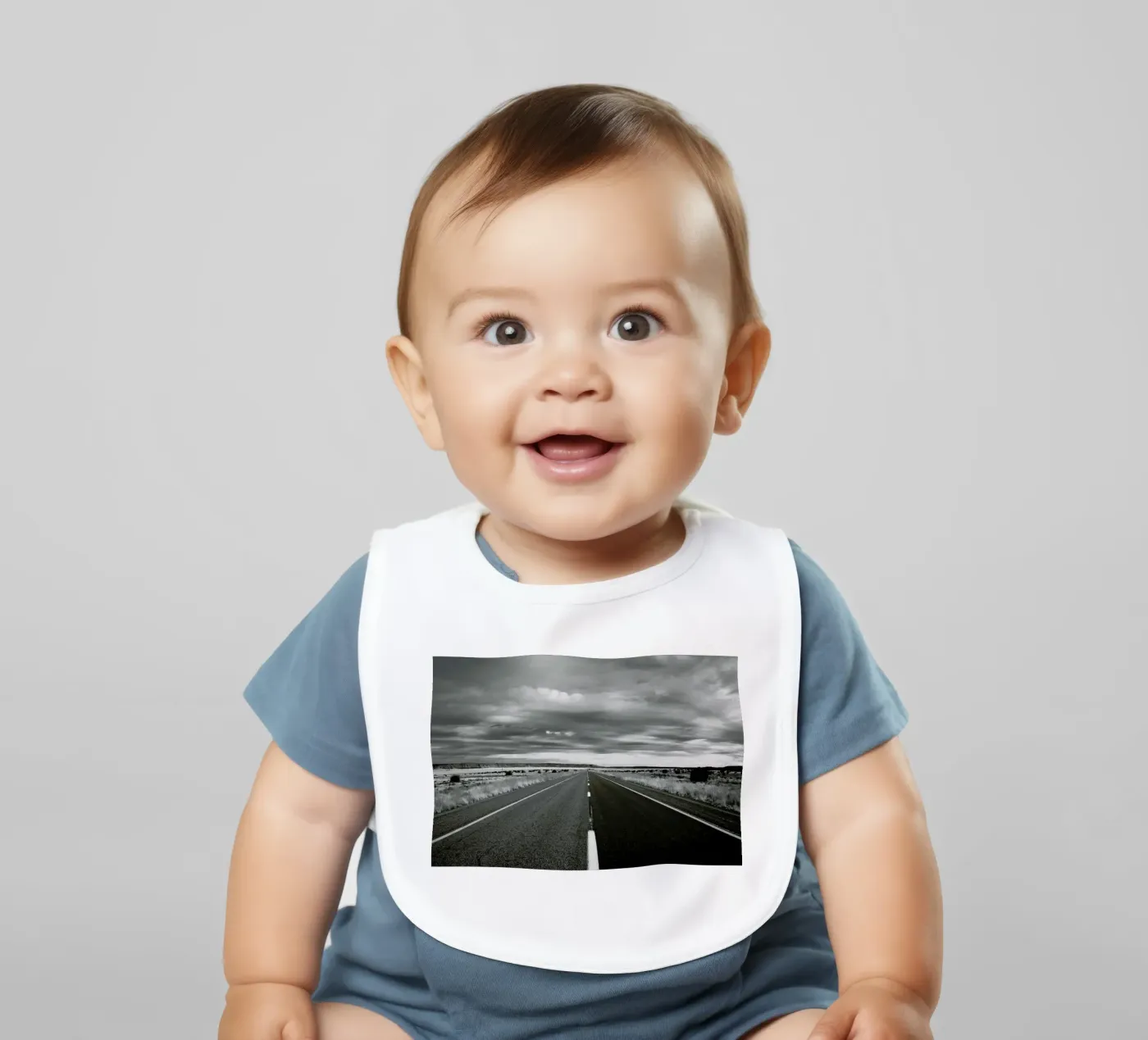 Open Roads Babylätzchen von Marc Gruninger