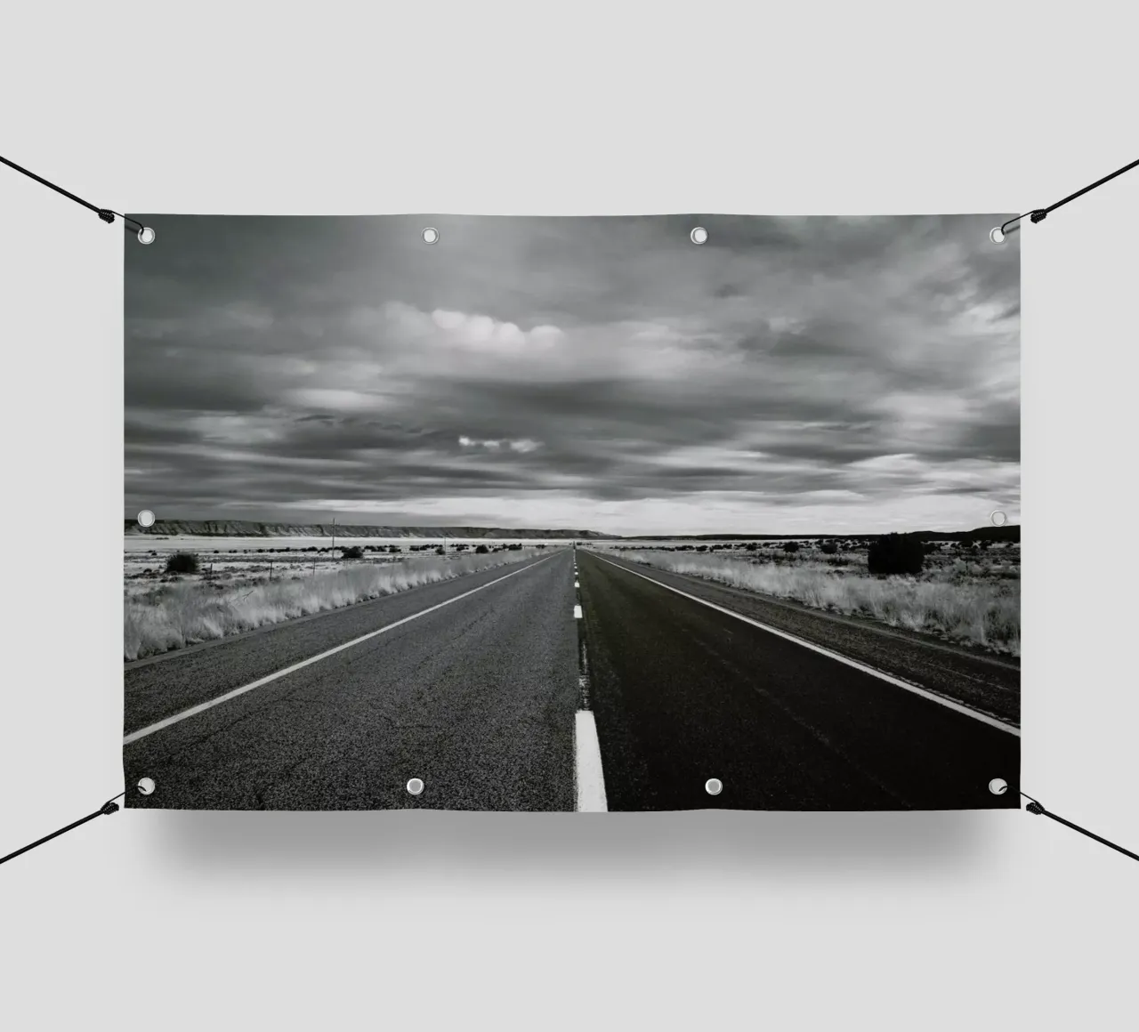 Open Roads telo in pvc da Marc Gruninger