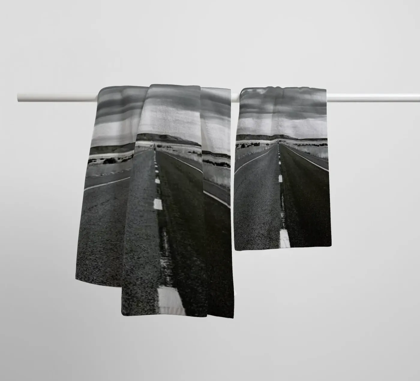 Open Roads towel by Marc Gruninger