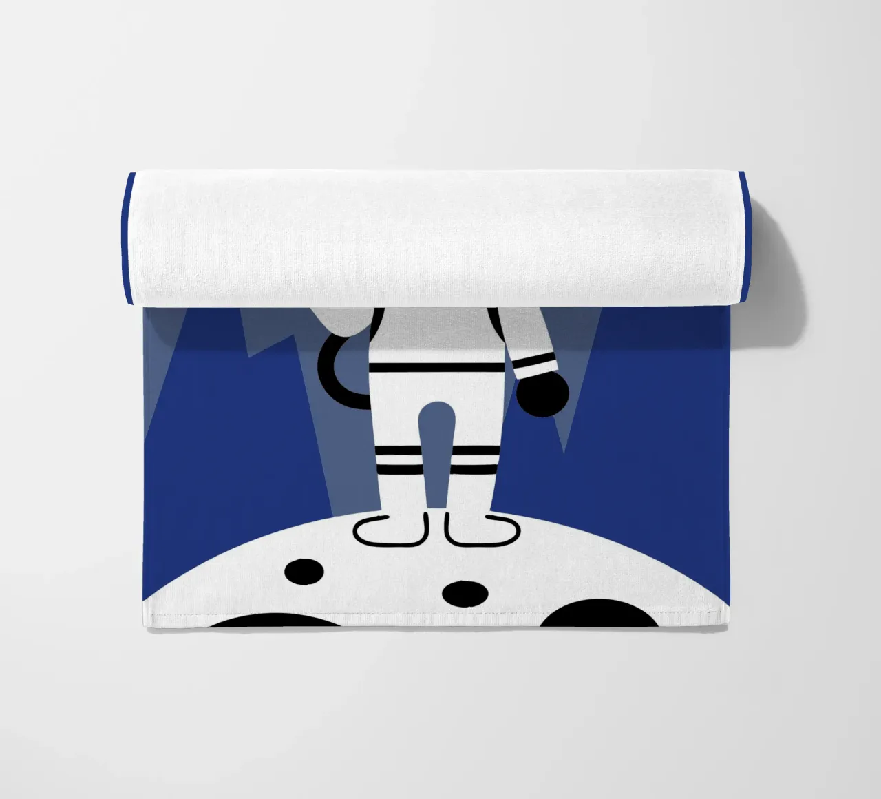 Astronaut Cat beach towel by LOOK DIFFERENT