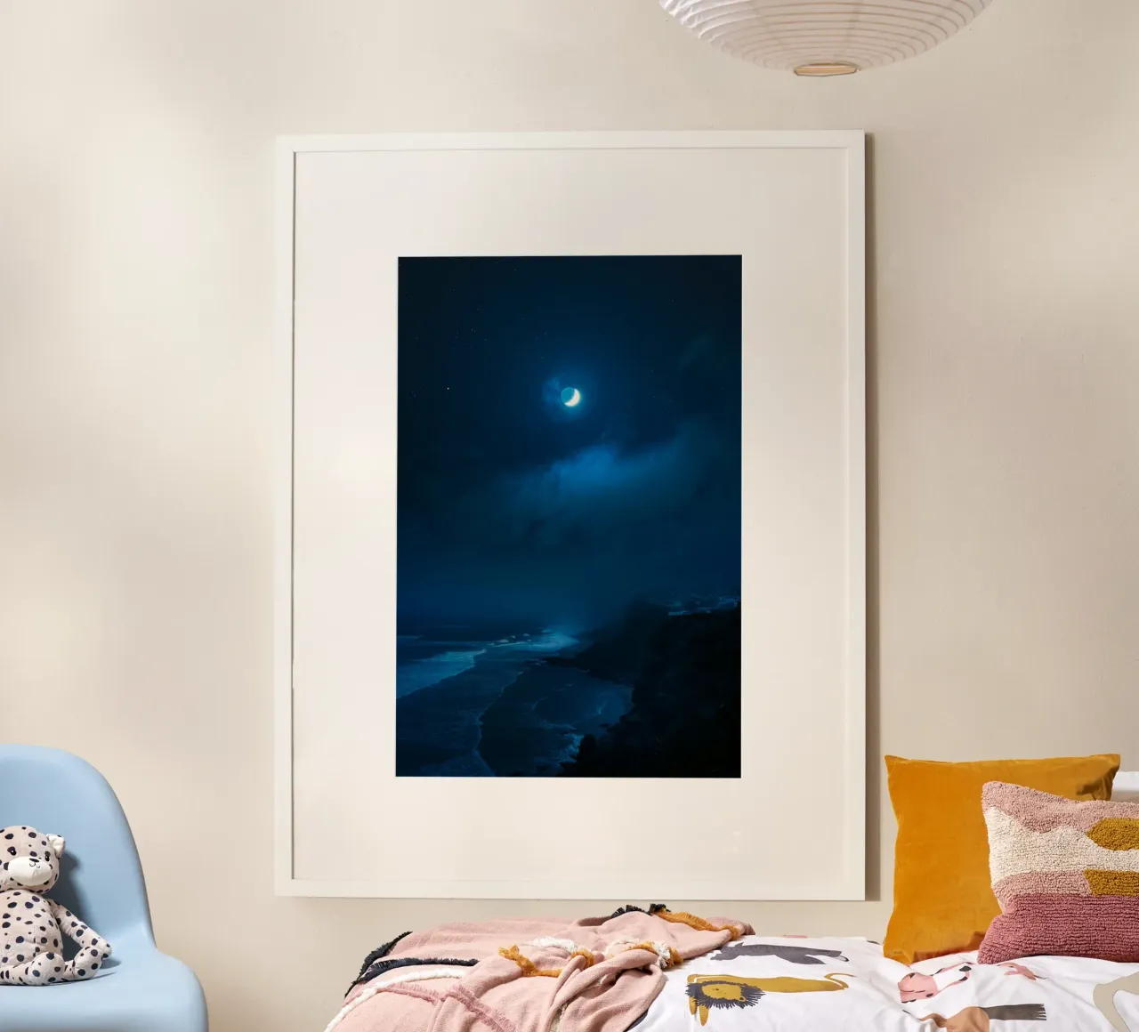 oceano cielo poster da Bleu