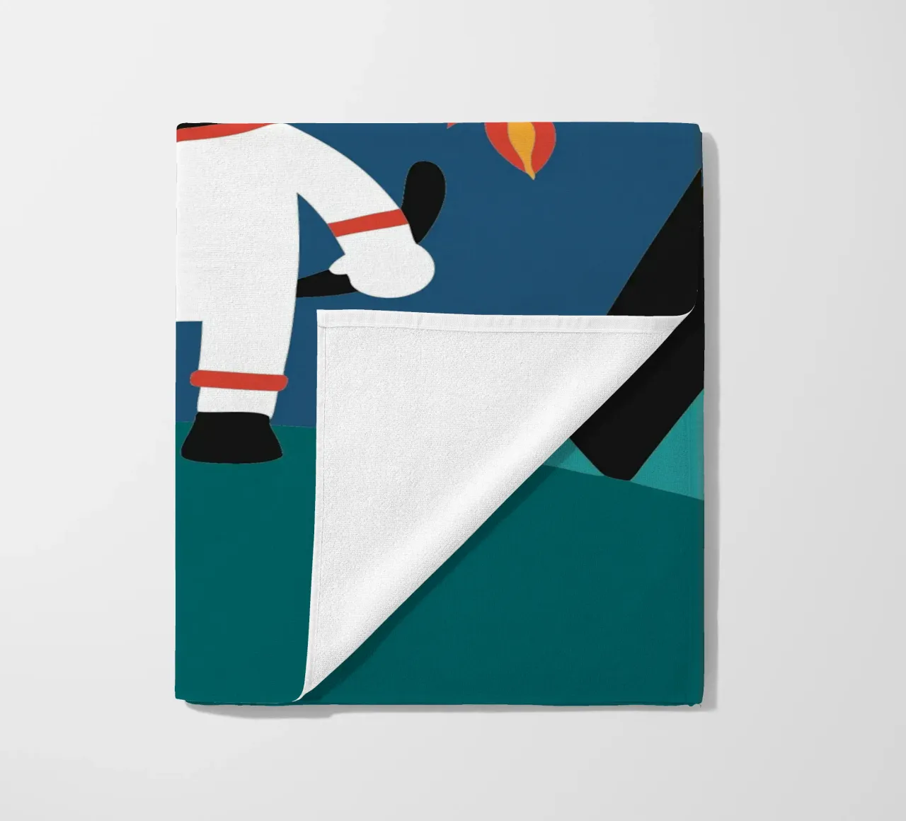 Gatto astronauta telo mare da LOOK DIFFERENT