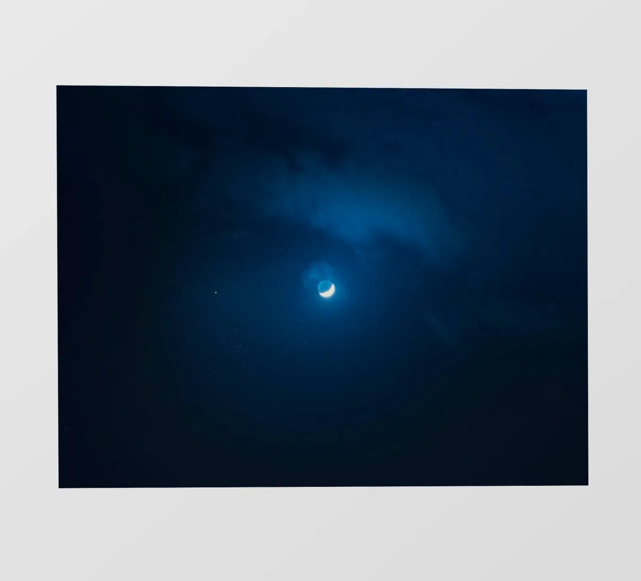 luna crescente telo in pvc da Bleu