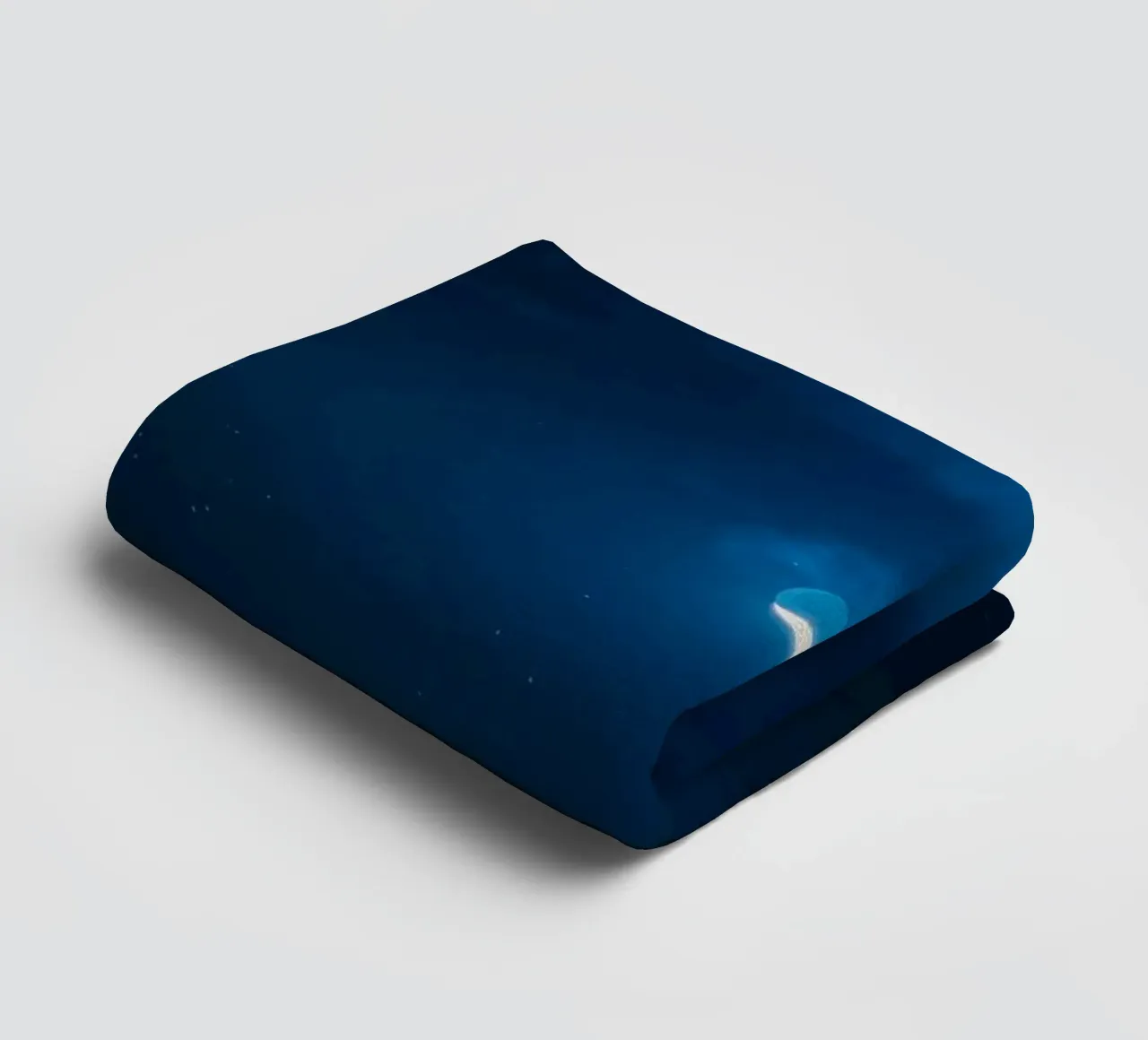 luna crescente asciugamano da bagno da Bleu