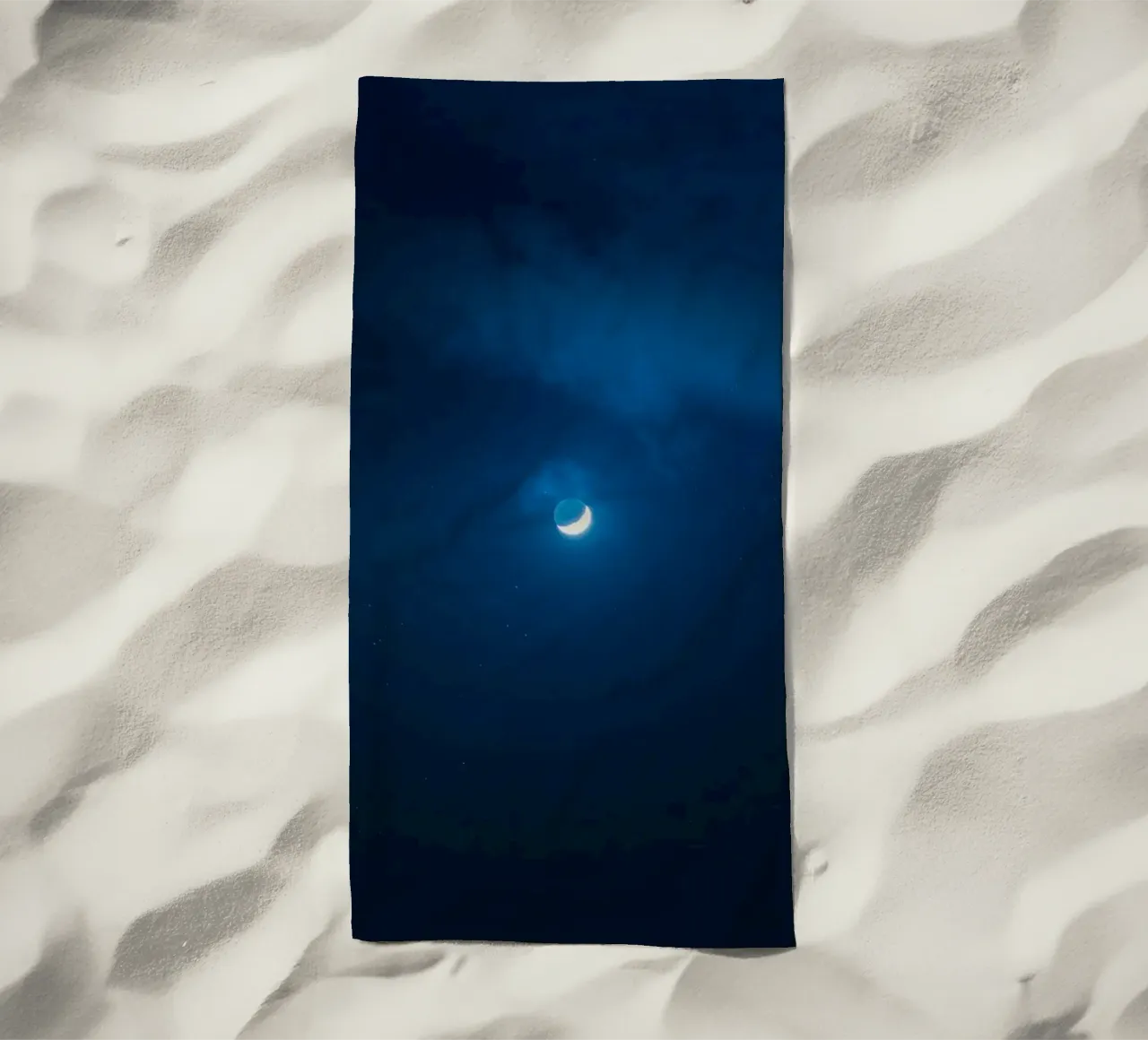 luna crescente telo mare da Bleu