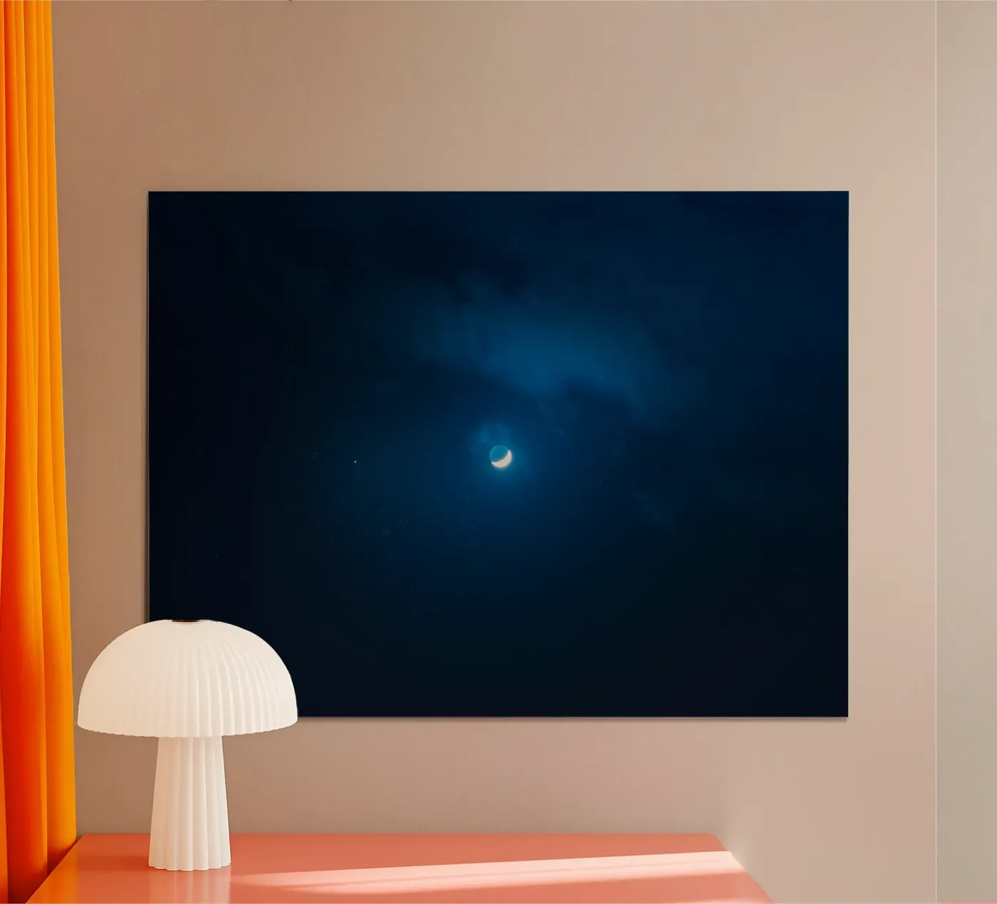 crescent moon poster da Bleu
