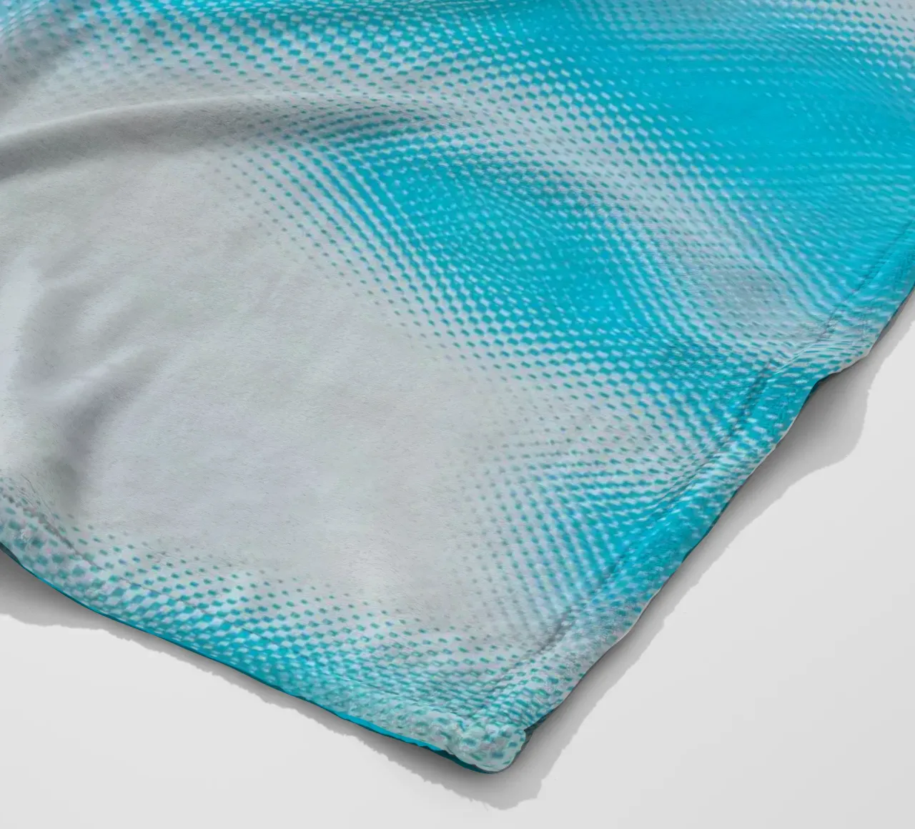 abstract swirls fleece blanket by Bleu