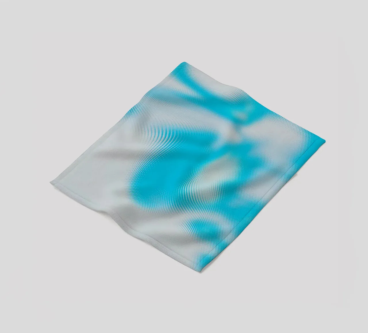 abstract swirls fleece blanket by Bleu
