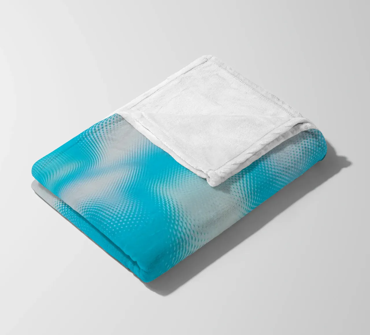 abstract swirls fleece blanket by Bleu