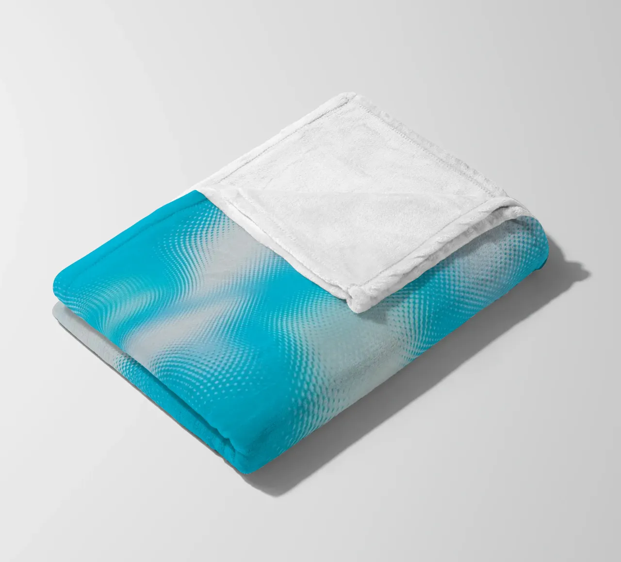 abstract swirls fleece blanket by Bleu