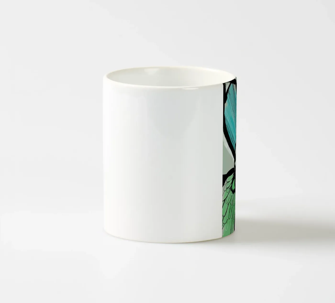 Flowow ceramic mug by Doozal